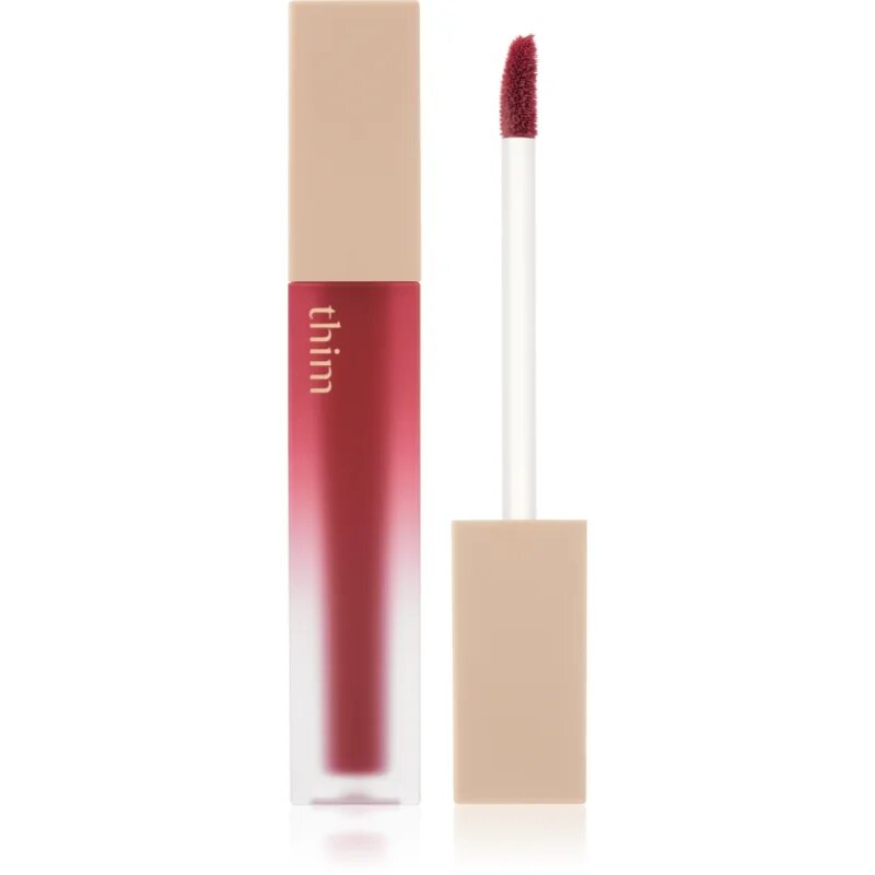 thim Sheer Matte Liquid Lip ruj lichid mat cu textură lejeră culoare 06 Raspberry Bun 4 g