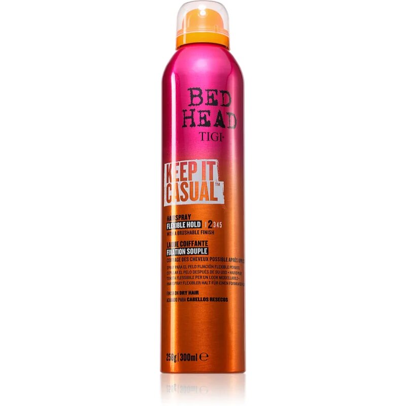 TIGI Bed Head Keep It Casual Hairspray fixativ pentru păr cu fixare ușoară 300 ml