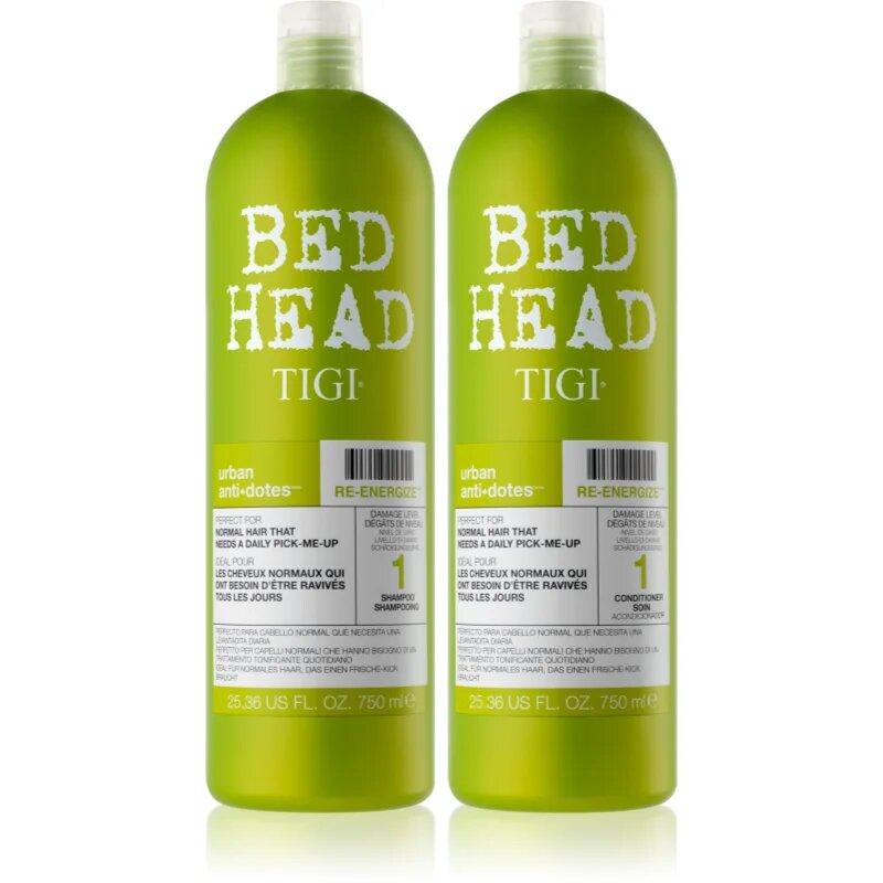 TIGI Bed Head Urban Antidotes Re-energize ambalaj economic pentru par normal