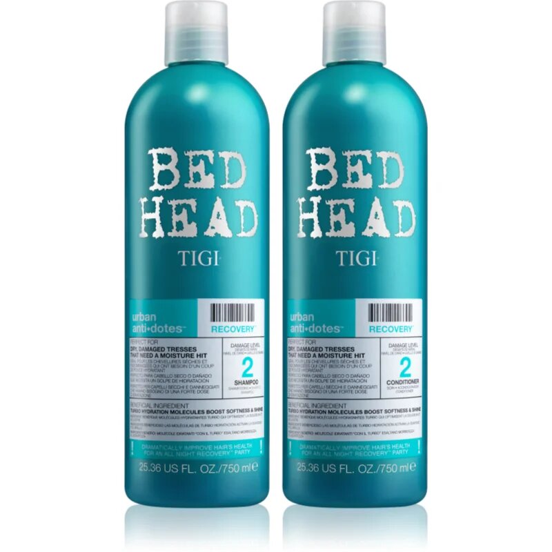 TIGI Bed Head Urban Antidotes Recovery set pentru păr uscat și deteriorat