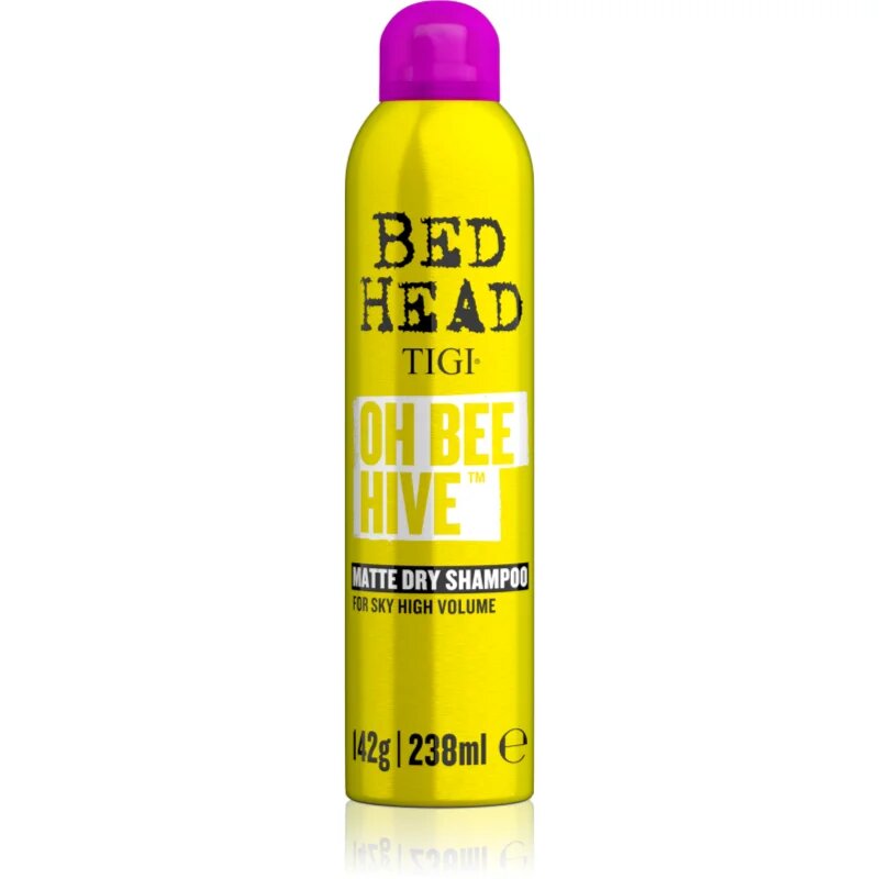 TIGI Oh Bee Hive Matte Dry Shampoo sampon mat uscat pentru păr cu volum 238 ml