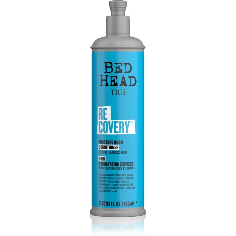 TIGI Recovery Moisture Rush Conditioner balsam hidratant pentru păr uscat și deteriorat 400 ml