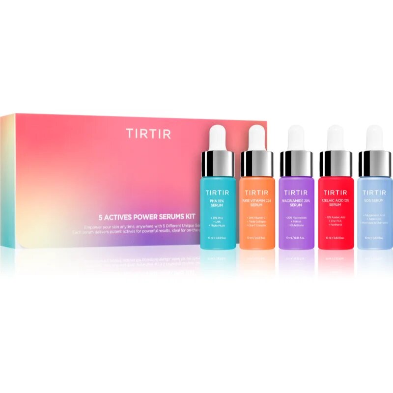 5 Actives Power Serums Kit set cadou pentru look perfect