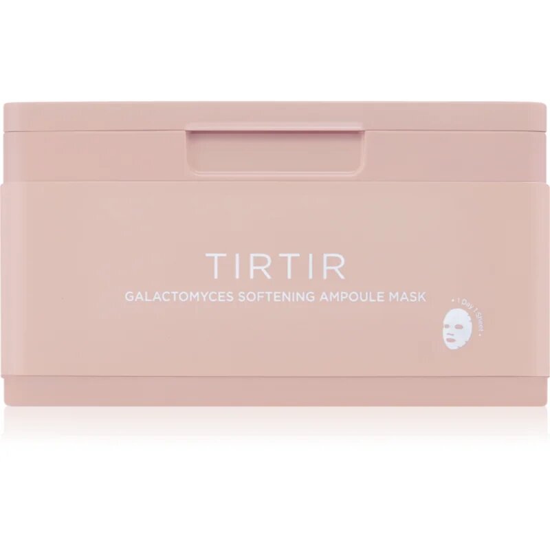 TIRTIR Ampoule Mask Galactomyces mască textilă iluminatoare cu efect de netezire 30 buc