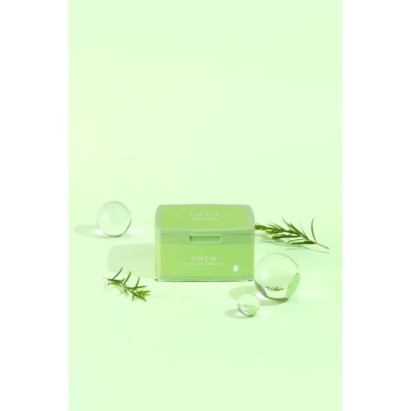 TIRTIR Ampoule Mask Tea Tree Clear mască textilă calmantă pentru pielea problematica 30 buc