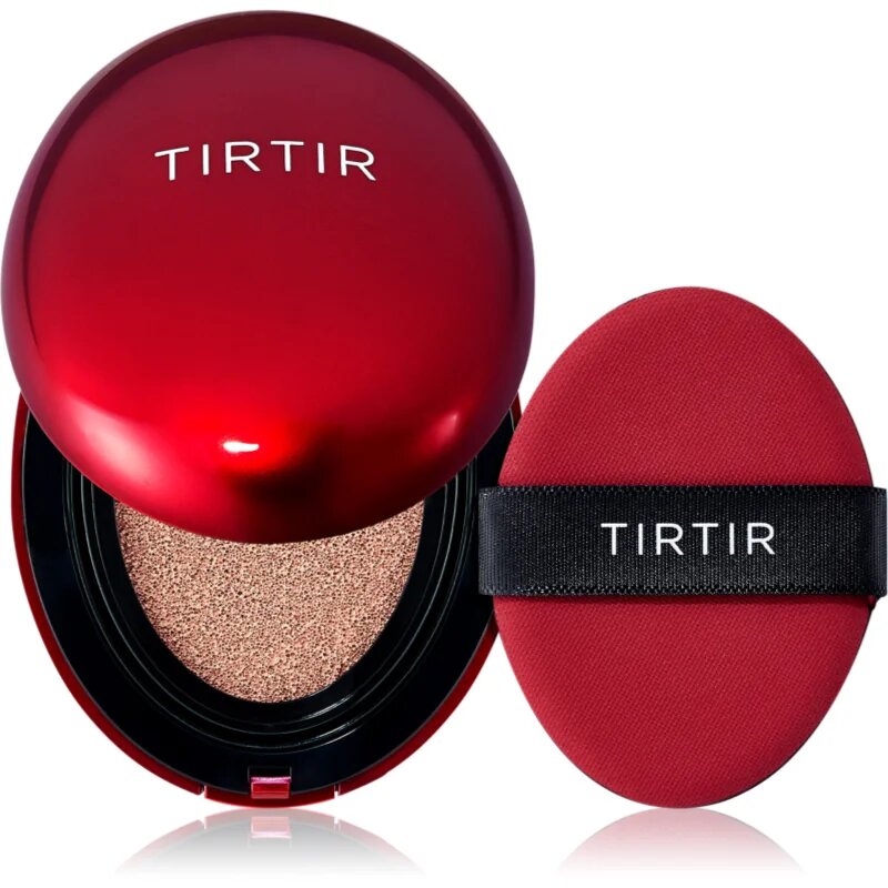 TIRTIR Mask Fit Red Cushion Mini burete cu machiaj de lungă durată culoare 22C Peach Beige 4.5 g