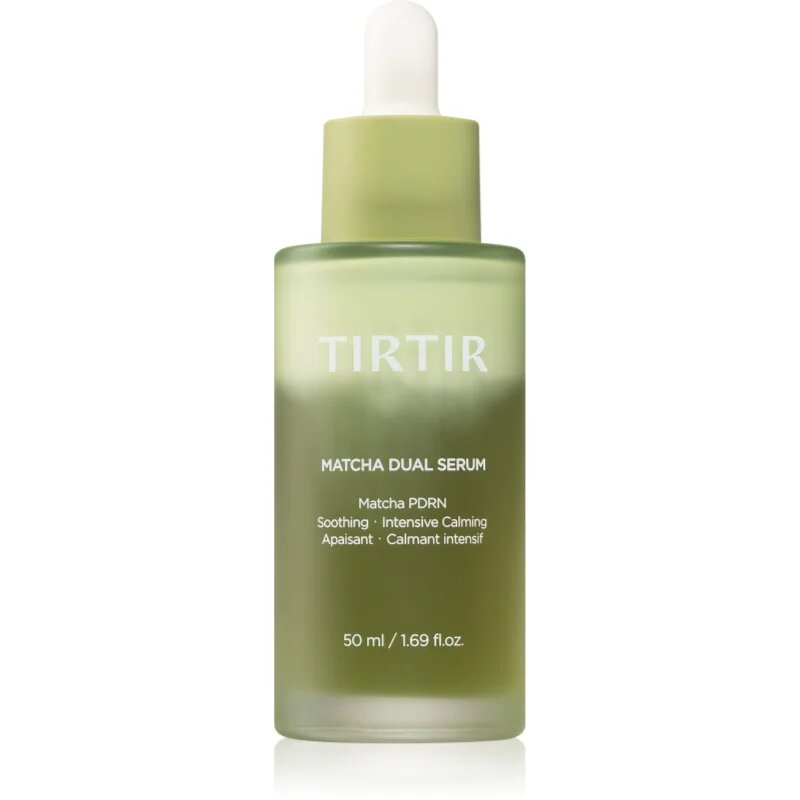 TIRTIR Matcha Dual Serum ser cu hidratare intensă pentru netezirea pielii 50 ml
