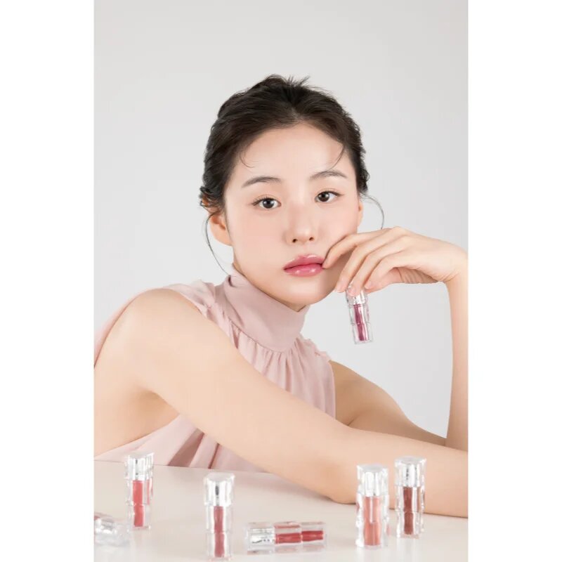 TIRTIR Waterism Glow Tint luciu de buze rezistent pachet mic culoare 06 Honey Nut (Waterism Original) 1.8 g