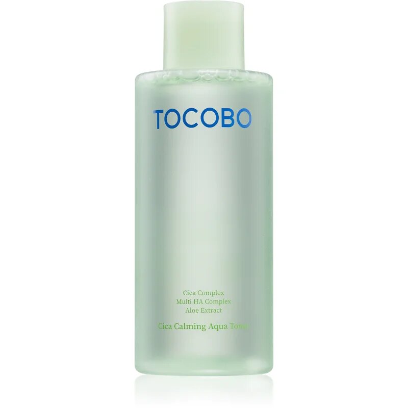 TOCOBO Cica Calming Aqua Toner tonic hidratant pentru fortificarea barierei cutanate 200 ml