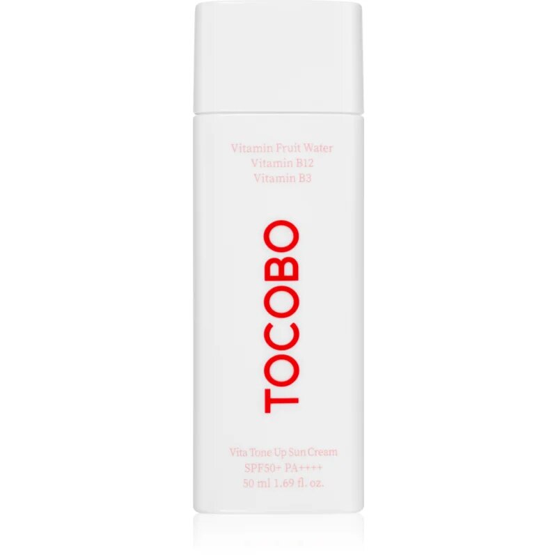 TOCOBO Vita Tone Up Sun Cream gel cremă de protecție pentru uniformizarea nuantei tenului SPF 50+ 50 ml