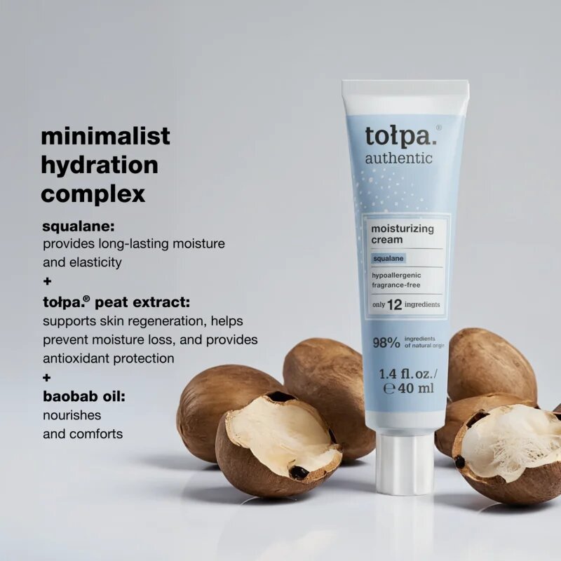 Tołpa Authentic Moisturized Skin Cream crema puternic hidratanta pentru tenul uscat 40 ml