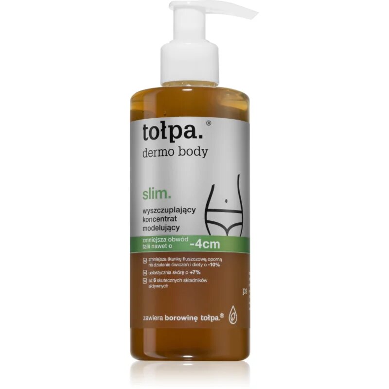 Tołpa Dermo Body Slim ser de modelare pe abdomen coapse și fese 250 ml