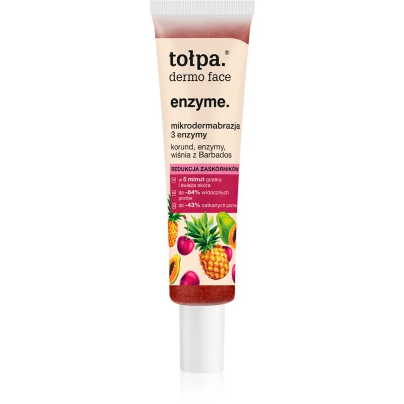 Tołpa Dermo Face Enzyme crema delicata pentru exfoliere impotriva punctelor negre 40 ml