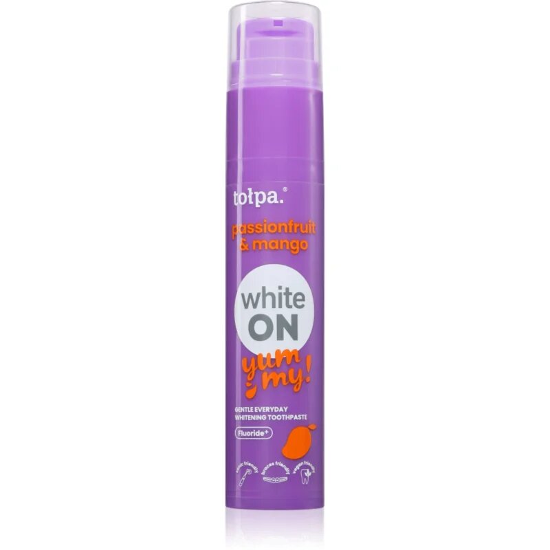Tołpa On White Yummy pasta de dinti pentru albire aroma Passionfruit & Mango 60 g