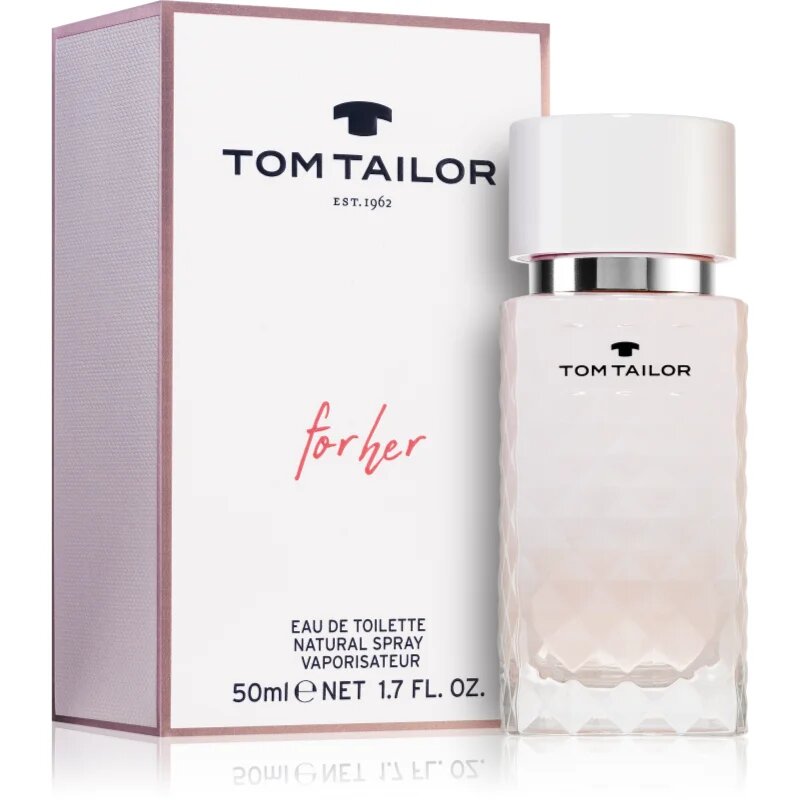 Tom Tailor For Her Eau de Toilette pentru femei 50 ml