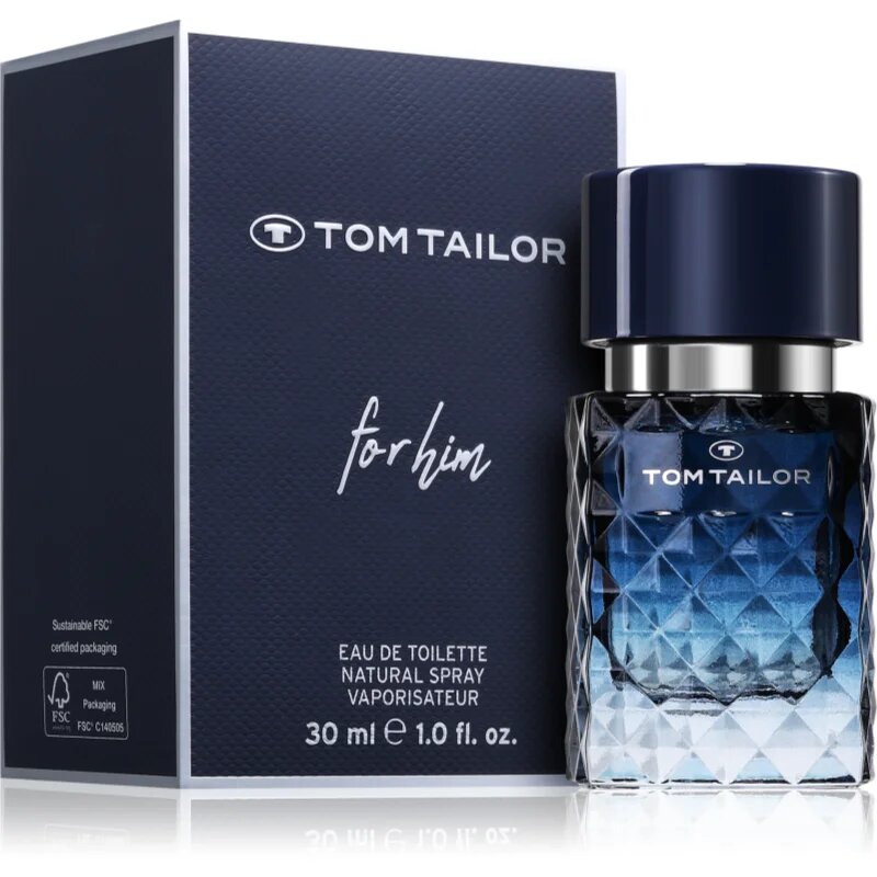 Tom Tailor For Him Eau de Toilette pentru bărbați 30 ml