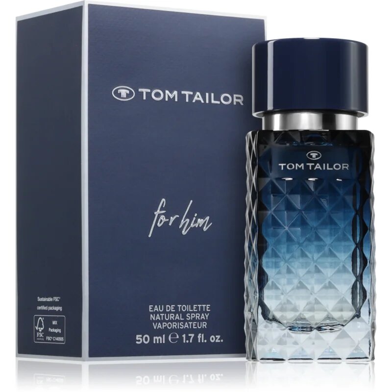 Tom Tailor For Him Eau de Toilette pentru bărbați 50 ml