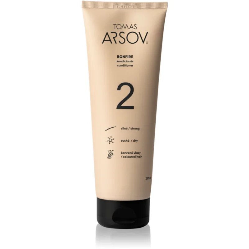 Tomas Arsov Bonfire Rinse Off Conditioner balsam pentru restaurare adanca pantru par uscat si deteriorat 250 ml