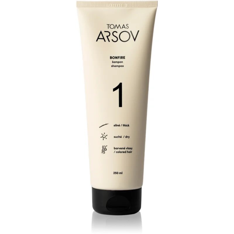 Tomas Arsov Bonfire Shampoo Sampon hidratant pentru par vopsit. pentru par deteriorat si vopsit 250 ml