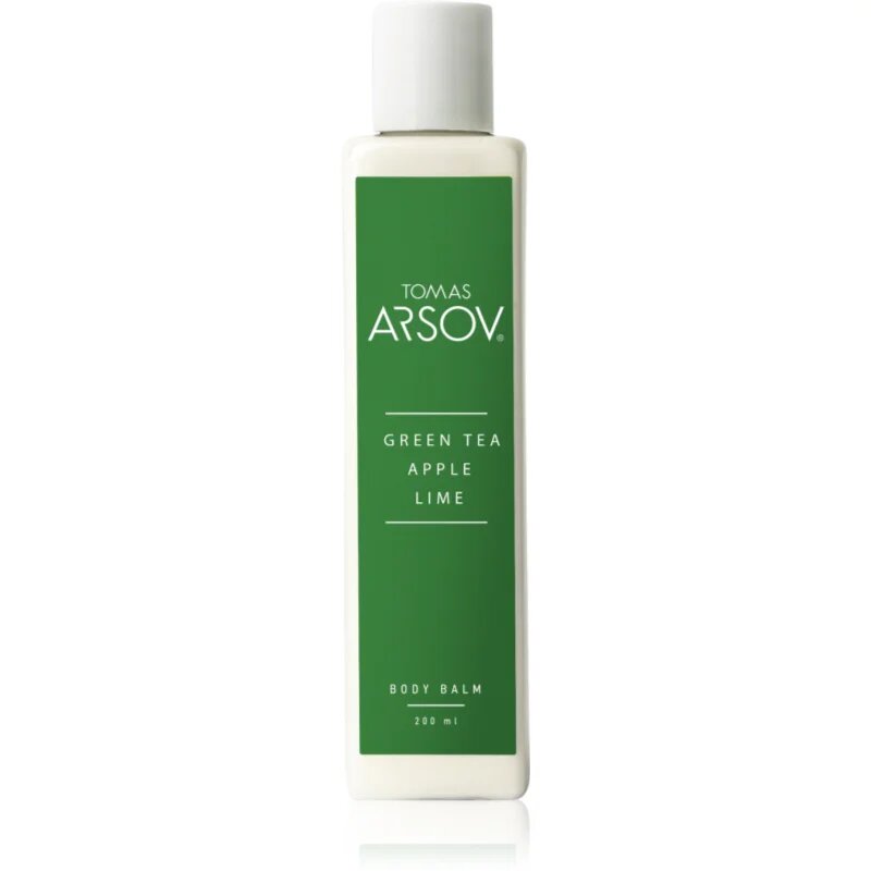 Tomas Arsov Green Tea Apple Lime Body Balm balsam de corp parfumat cu efect de hidratare 200 ml