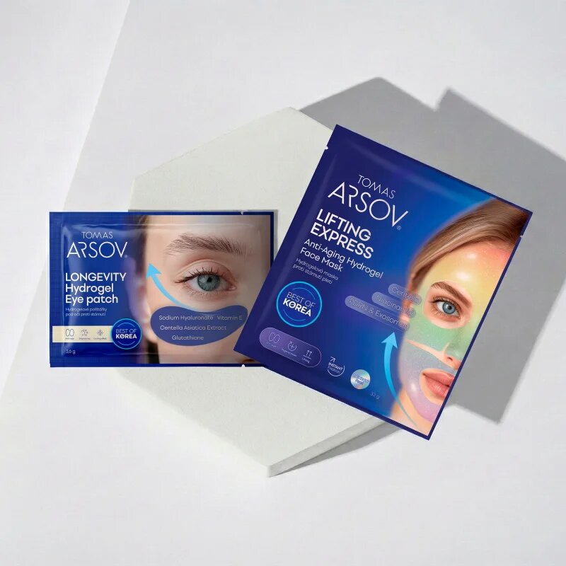 Tomas Arsov Lifting Express Anti-Aging Hydrogel Mask mască hidrogel împotriva îmbătrânirii pielii 1 buc