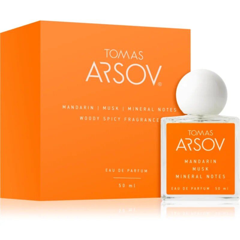 Tomas Arsov Mandarin Musk Mineral Notes Eau de Parfum cu mandarine unisex 50 ml