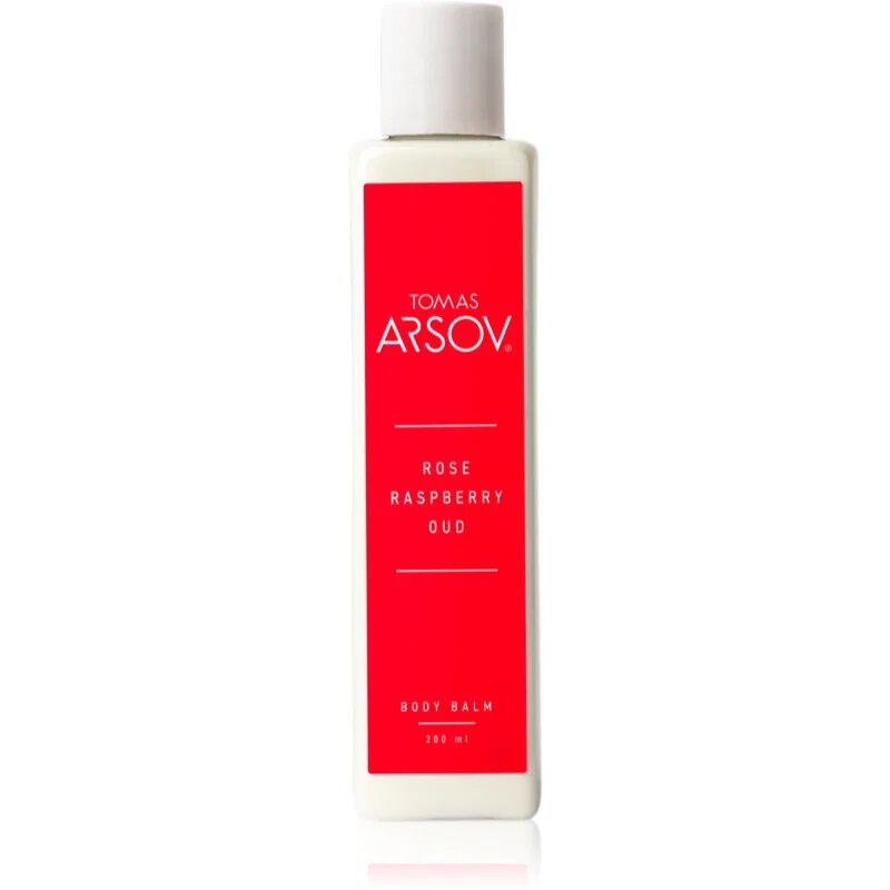 Tomas Arsov Rose Raspberry Oud Body Balm lapte de corp 200 ml