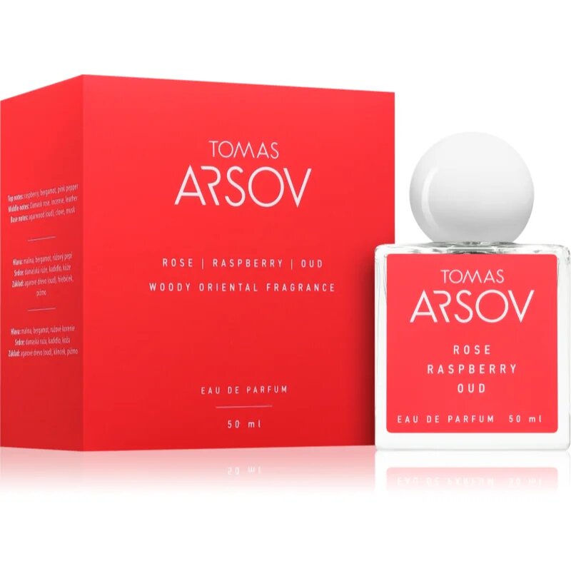 Tomas Arsov Rose Raspberry Oud Eau de Parfum unisex 50 ml