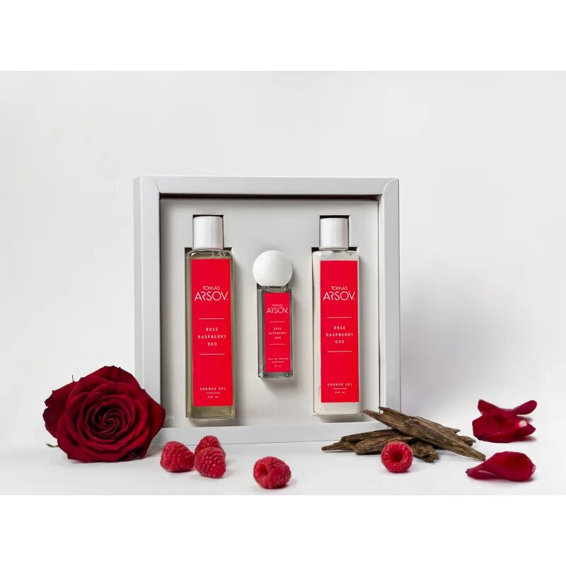 Tomas Arsov Rose Raspberry Oud set cadou unisex unisex