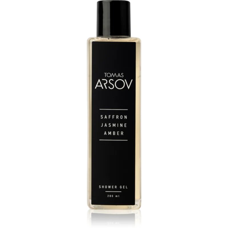 Tomas Arsov Saffron Jasmine Amber gel parfumat pentru duș unisex 200 ml