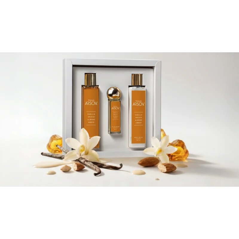 Tomas Arsov Vanilla Almond Milk Amber set cadou unisex