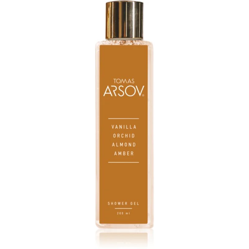 Tomas Arsov Vanilla Almond Milk Amber Shower gel gel parfumat pentru duș 200 ml