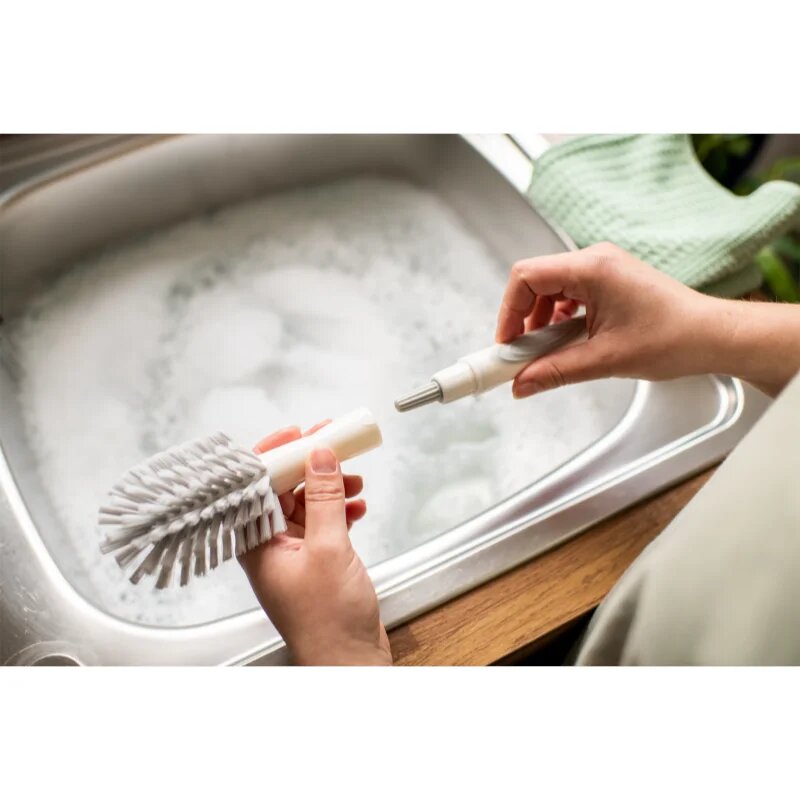 Tommee Tippee 2in1 Clean perie de curățare Grey 1 buc
