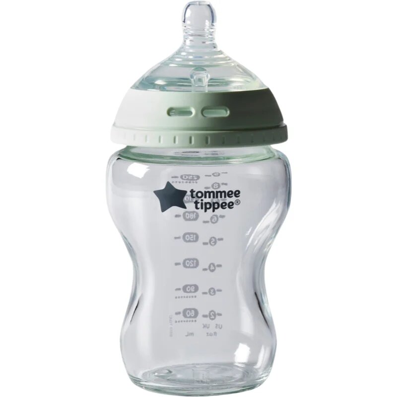 Tommee Tippee Closer To Nature Glass biberon auto-sterilizant Glass 0m+ 1 buc
