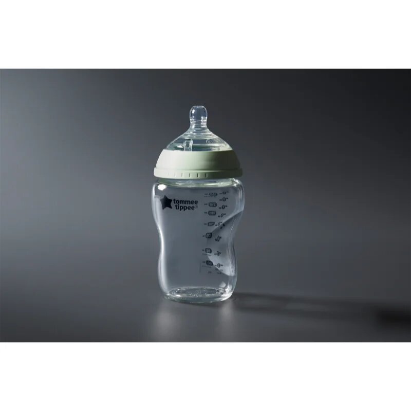 Tommee Tippee Closer To Nature Glass biberon auto-sterilizant Glass 0m+ 1 buc