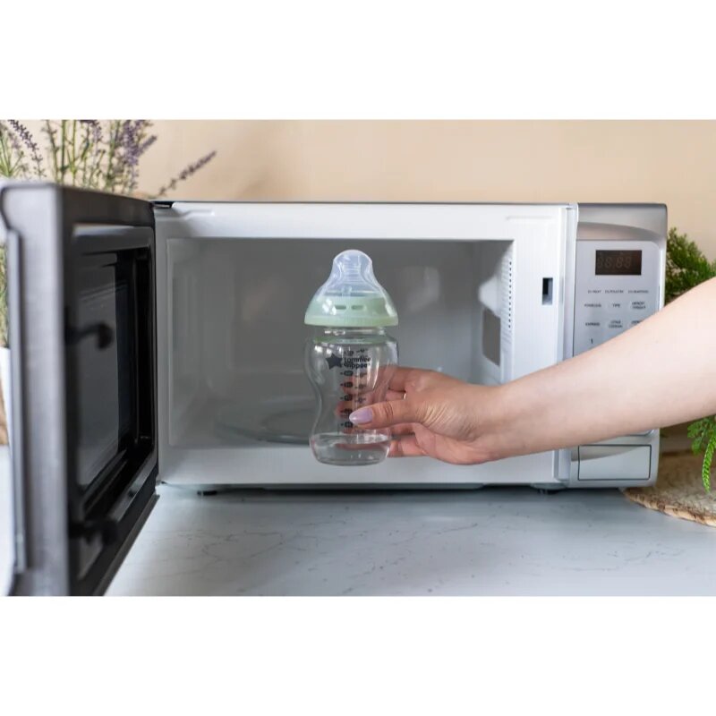 Tommee Tippee Closer To Nature Glass biberon auto-sterilizant Glass 0m+ 1 buc