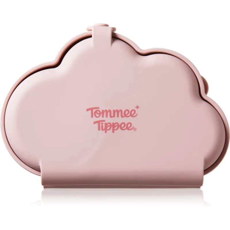 Tommee Tippee EasiStick™ Silicone Foldable Plate caserolă de mâncare 4m+ Pink 1 buc
