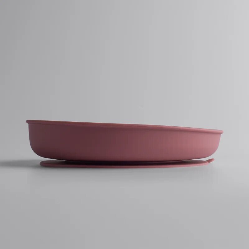 Tommee Tippee EasiStick™ Silicone Weaning Plate farfurie cu ventuză 4m+ Pink 1 buc