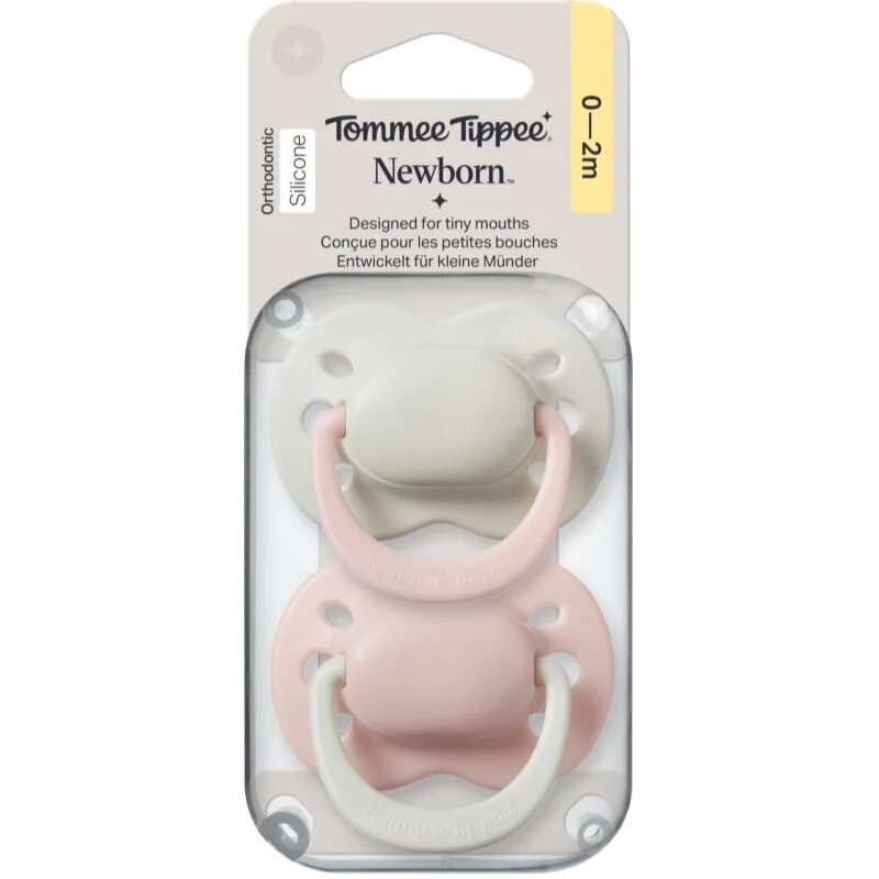 Tommee Tippee Newborn 0-2m suzetă Girl 2 buc