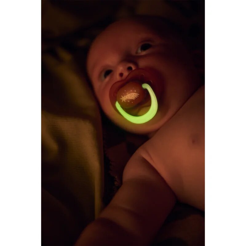 Tommee Tippee NightGlow Soother 18-36m suzetă Boy 2 buc