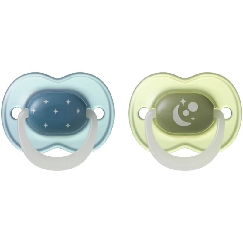 Tommee Tippee NightGlow Soother 6-18m suzetă Boy 2 buc
