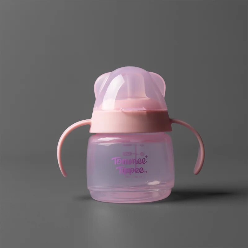 Tommee Tippee Transition Spout Cup cană etanșă 4m+ Pink 150 ml