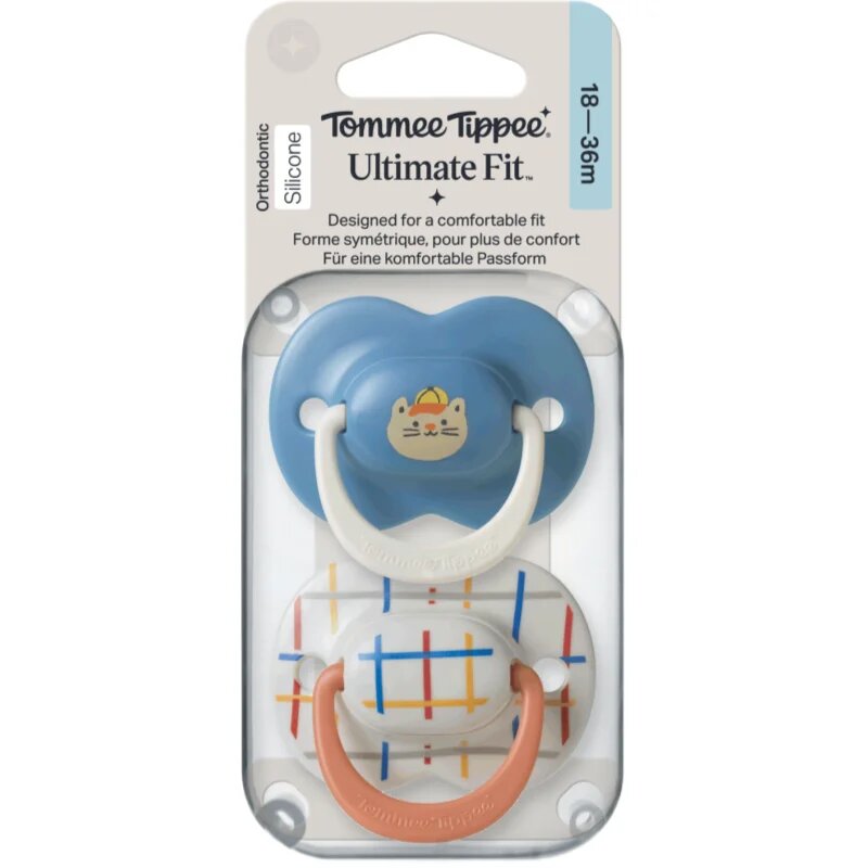 Tommee Tippee Ultimate Fit 18-36m suzetă 2 buc