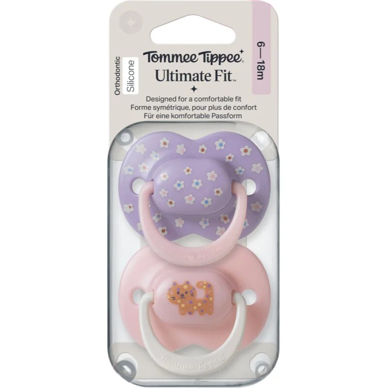 Tommee Tippee Ultimate Fit 6-18m suzetă 2 buc