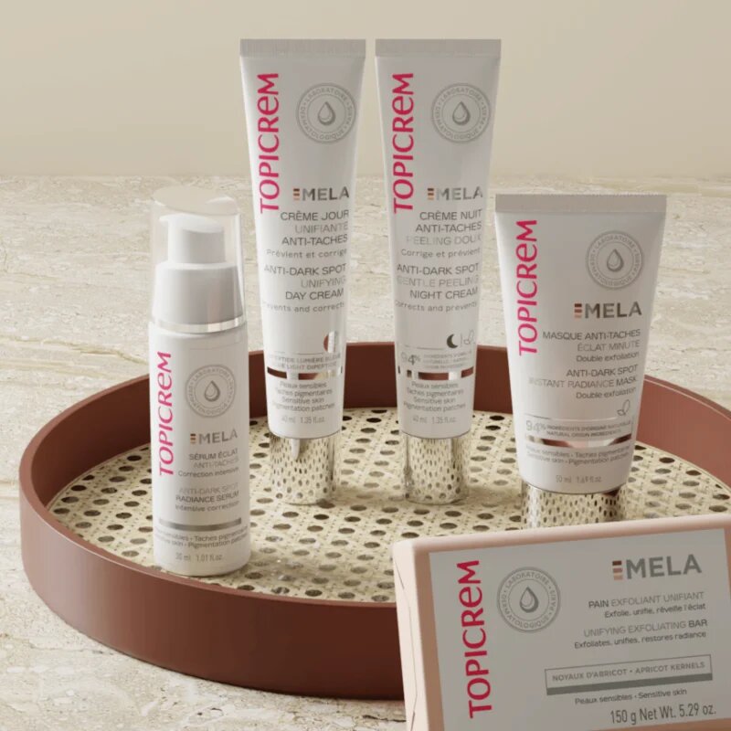 Topicrem MELA Anti-Dark Spot Instant Radiance Mask masca iluminatoare impotriva petelor 50 ml