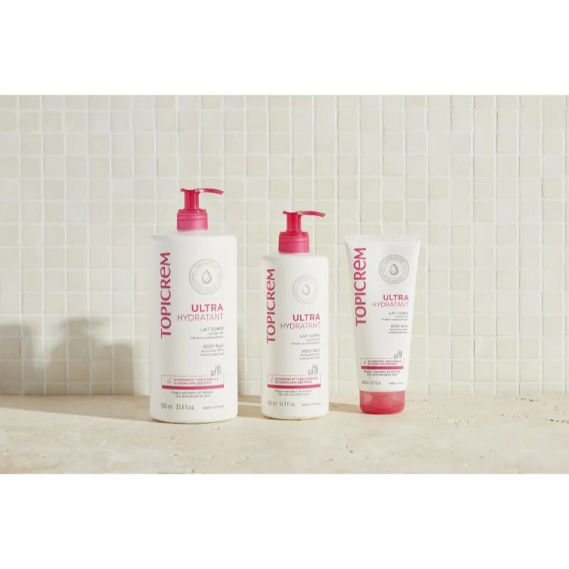 Topicrem UH BODY Ultra-Moisturizing Body Milk lotiune de corp intens hidratanta pentru piele uscata si sensibila 200 ml