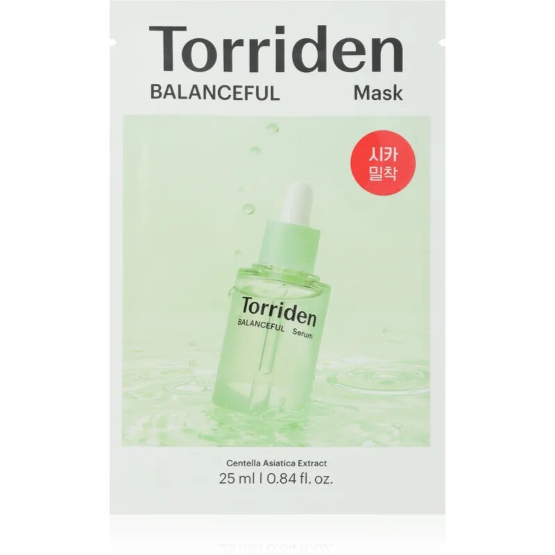 Torriden Balanceful Mask mască textilă hidratantă pentru netezirea pielii 25 ml