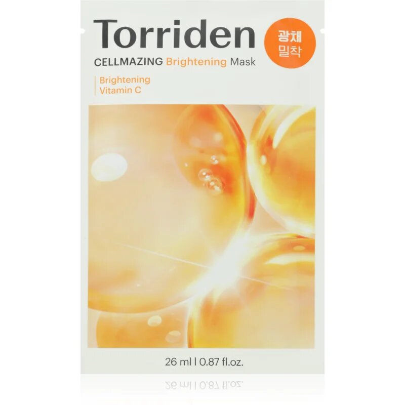 Torriden Cellmazing Brightening Mask mască textilă iluminatoare cu efect de hidratare 26 ml