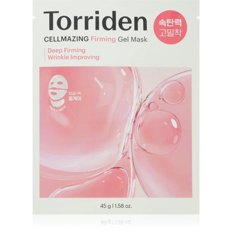 Torriden Cellmazing Firming Gel Mask mască intensă cu hidrogel pentru fermitatea pielii 45 g