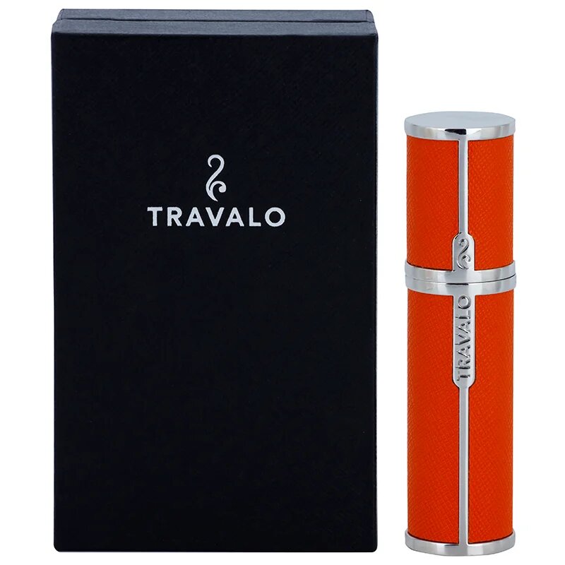 Travalo Milano sticluță reîncărcabilă cu atomizor unisex Orange 5 ml